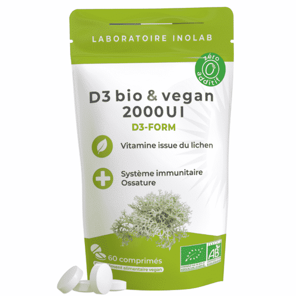 vitamine D3 bio vegan naturelle