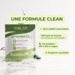 Vitamine B12 sans additif, fabriquée en France, 100% Bio et vegan