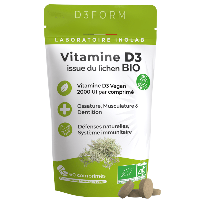 vitamine D3 bio vegan naturelle