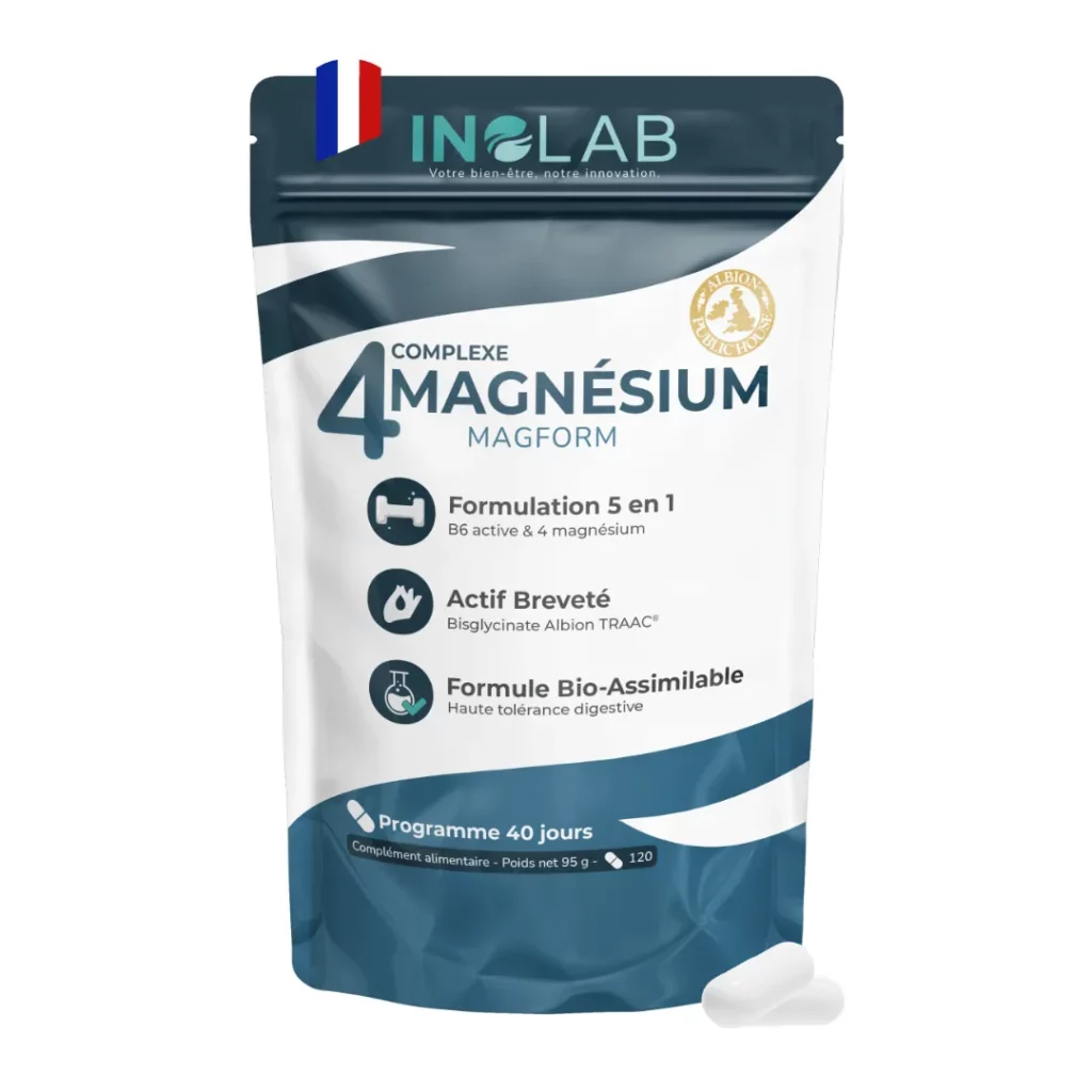 Magnésium 5 en 1 et Vitamines B6