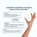 Comment consommer notre complément de magnésium organique et Vitamines B6