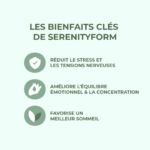 Notre anti stress réduit le stress, améliore l'équilibre émotionnel et le sommeil