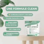 Formule du complément alimentaire anti stress Serenityform