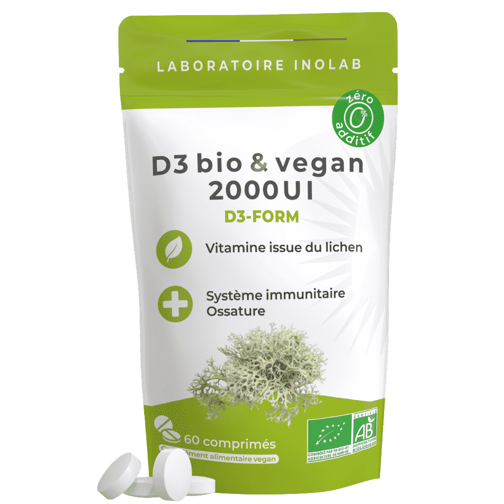 vitamine D3 bio vegan naturelle