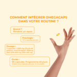 méthode pour consommer les gélule d'oméga 3