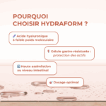 Acide hyaluronique à faible poids moléculaire, protection des actifs gastriques, haute assimilation, dosage optimal