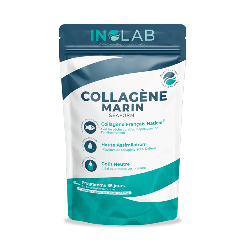 sachet de collagène marin en poudre