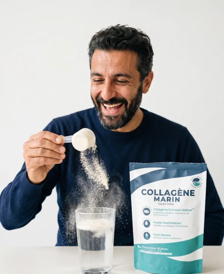 Pourquoi choisir SEAFORM : peptides de collagène marin Naticol® 2000 Da, pêche durable, sans additif