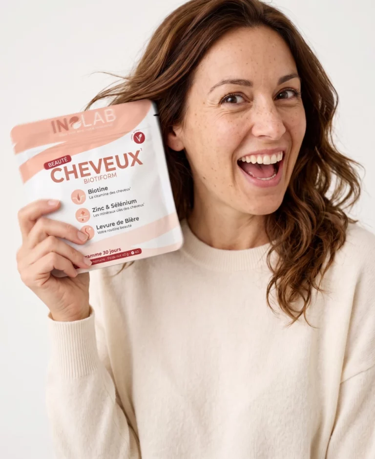 Pourquoi choisir BIOTIFORM : biotine, zinc, sélénium et levure de bière brevetée sans gluten
