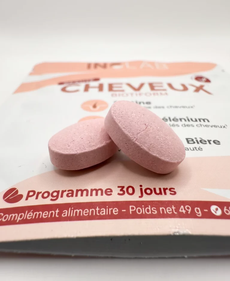 Utilisation BIOTIFORM : 1 comprimé matin et soir pendant les repas, avec un grand verre d'eau