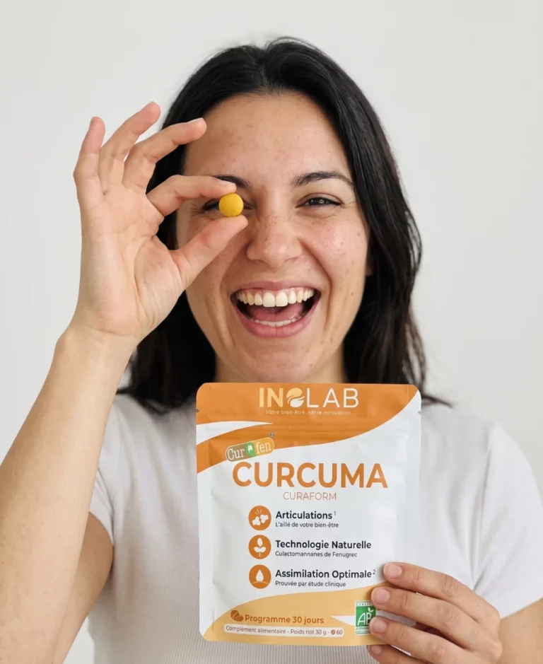 CURAFORM : curcuma bio CurQfen® pour le confort articulaire et l'effet antioxydant