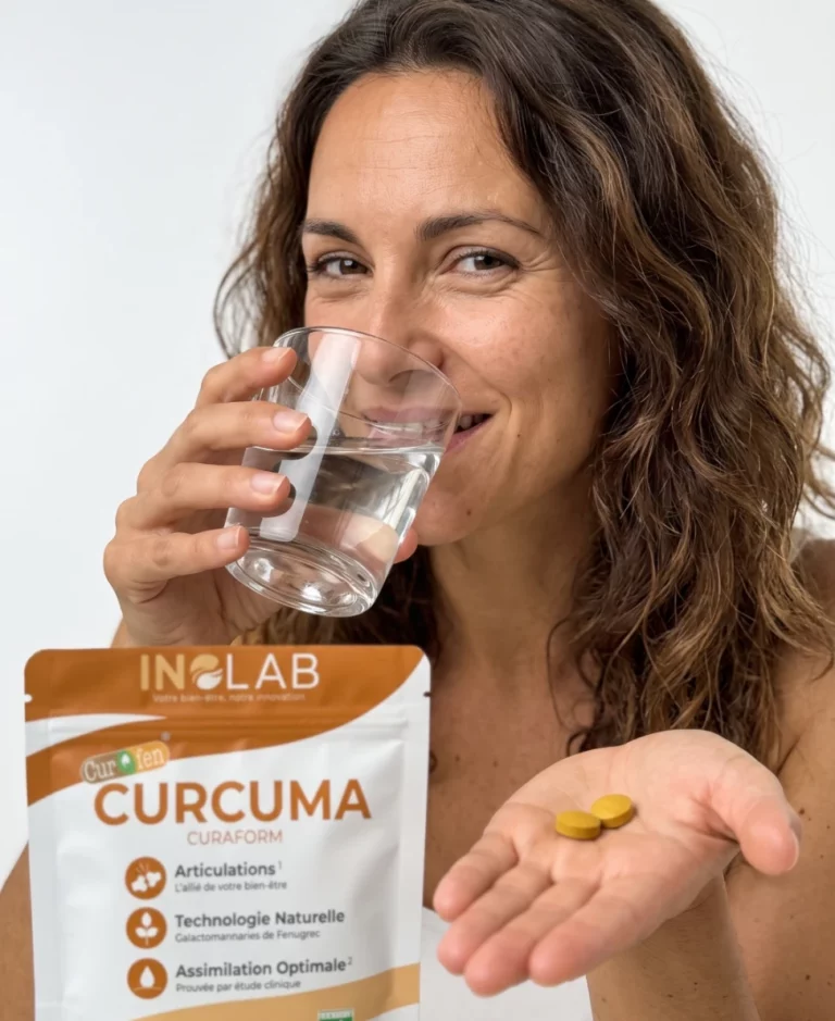 Pourquoi choisir CURAFORM : curcumine microencapsulée CurQfen® pour une assimilation optimisée, 100 % naturelle