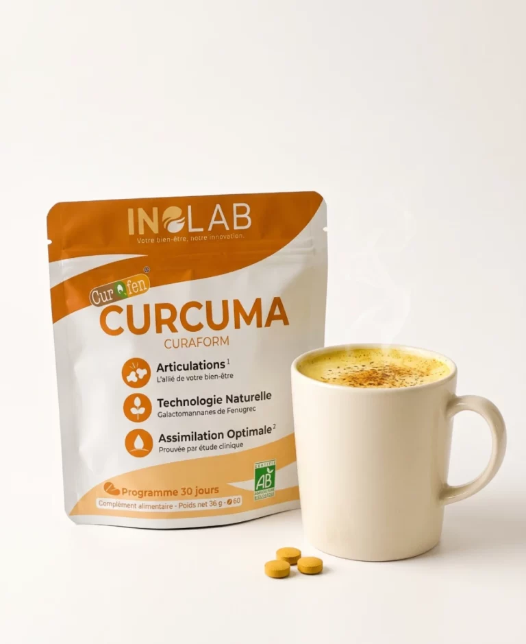 CURAFORM : chiffres clés sur l'assimilation de la curcumine CurQfen® et sa durée d'action