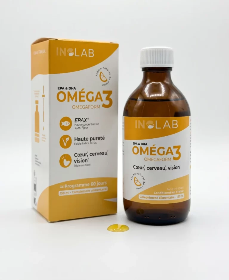 OMEGAFORM : oméga 3 EPA et DHA pour le cœur, le cerveau et la vision