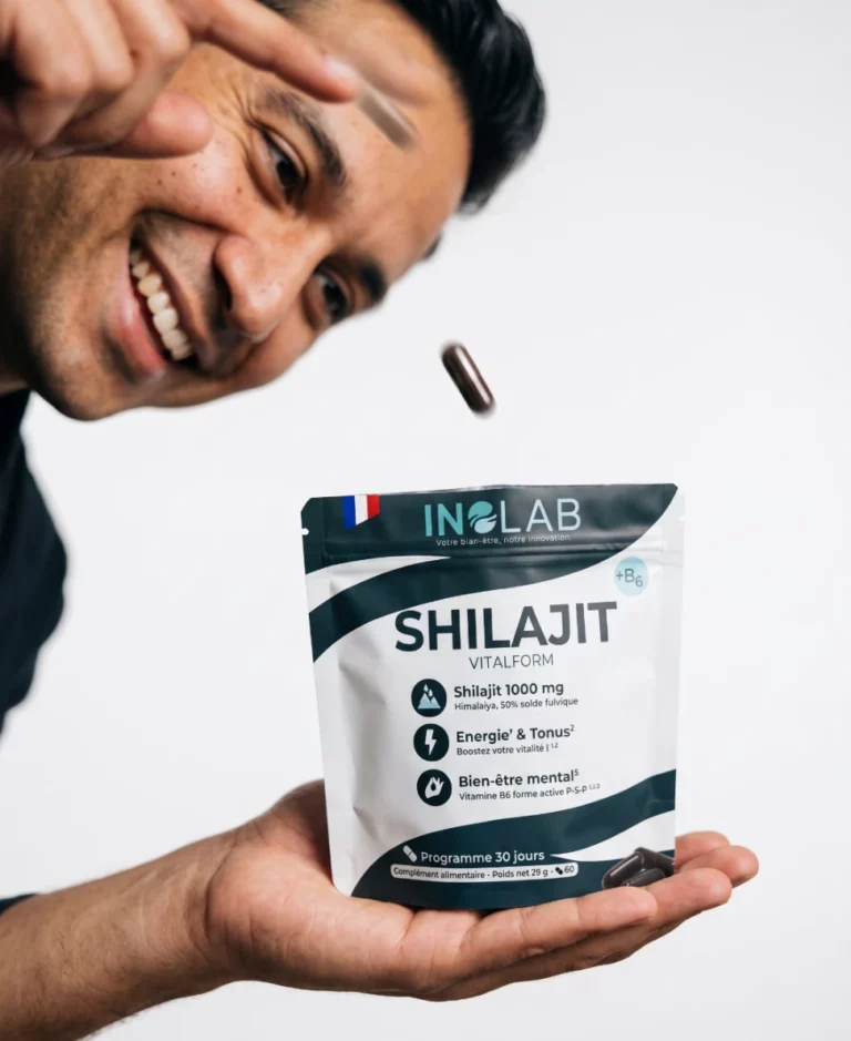 VITALFORM : shilajit pour la vitalité, l'énergie et le tonus au quotidien