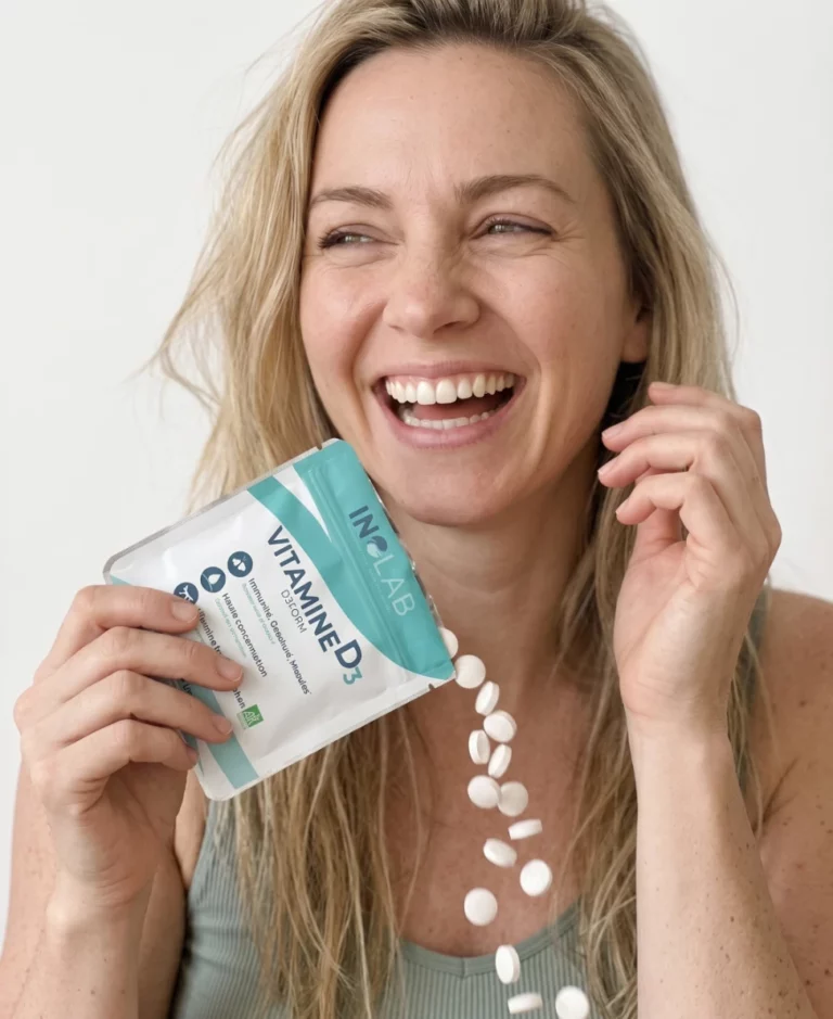 Utilisation D3FORM : 1 comprimé par jour pendant un repas, dosages enfants et composition