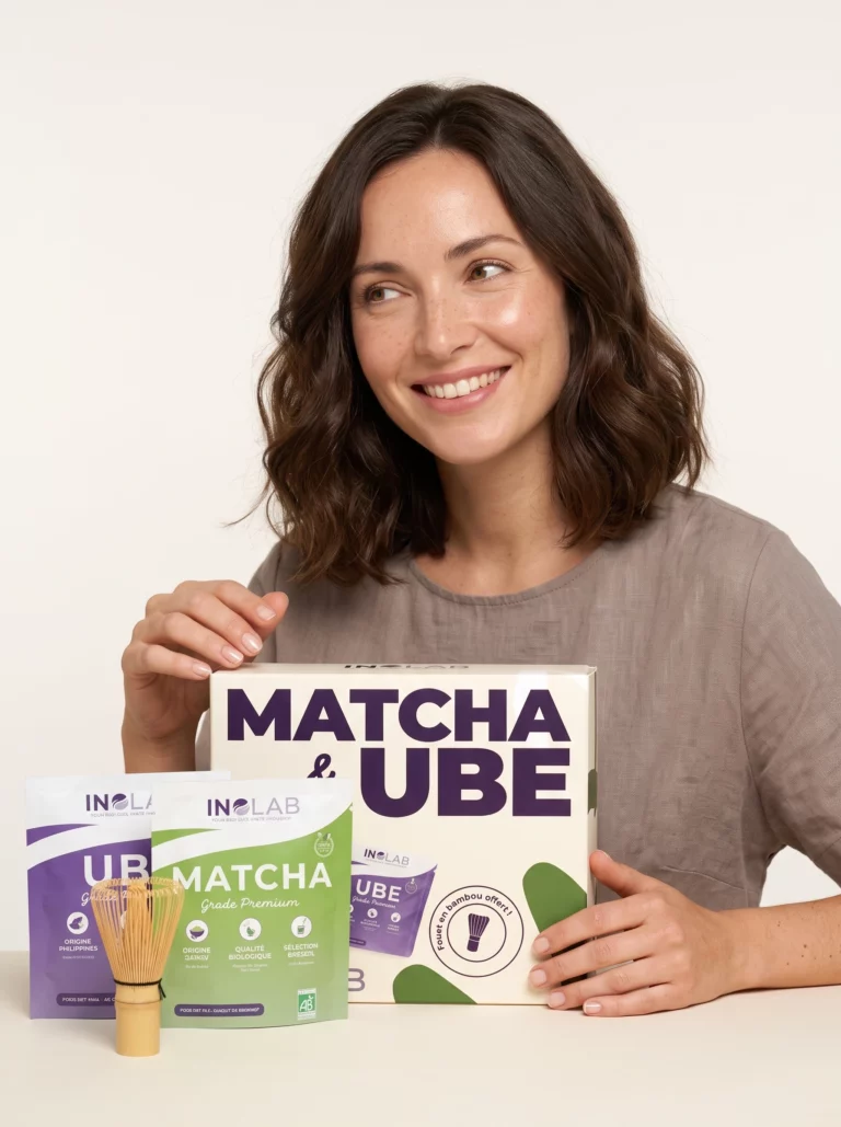 Coffret Matcha & Ube - Poudre Premium + Fouet